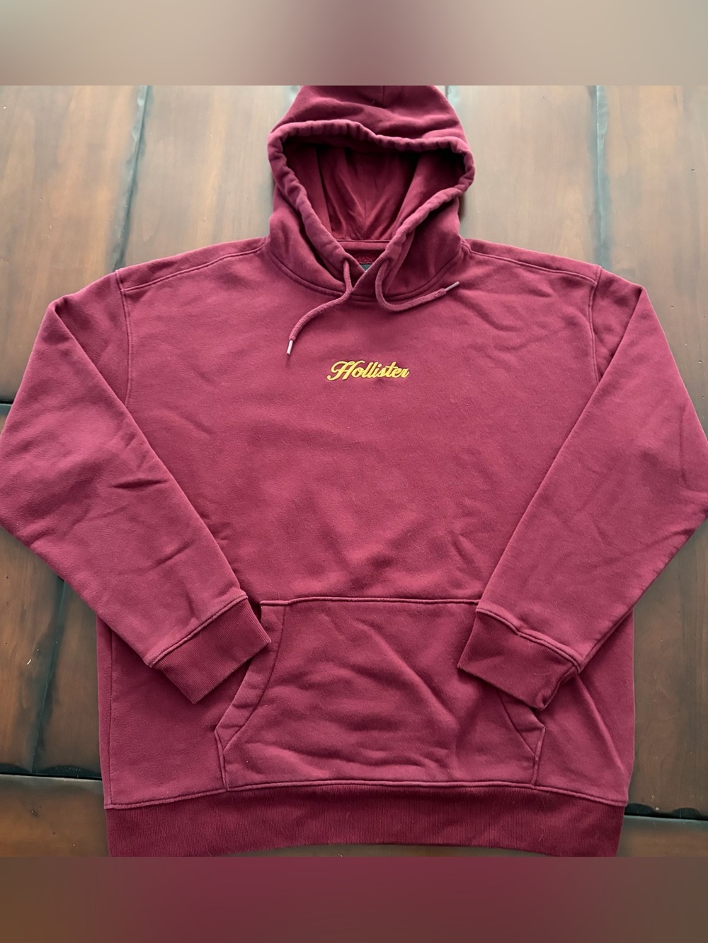 Maroon/Burgundy Hollister Hoodie